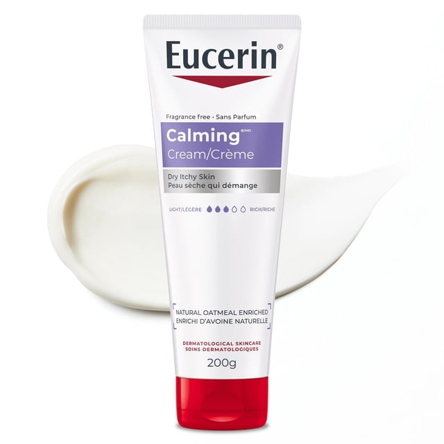 Eucerin Calming Daily Natural Oatmeal Moisturizing Cream, 200 g