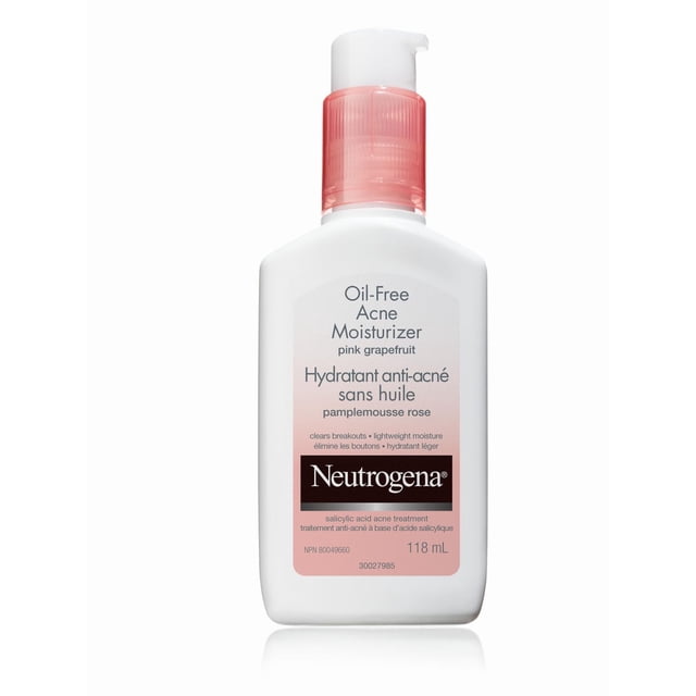 Neutrogena Oil-Free Acne Pink Grapefruit Moisturizer, 118 g