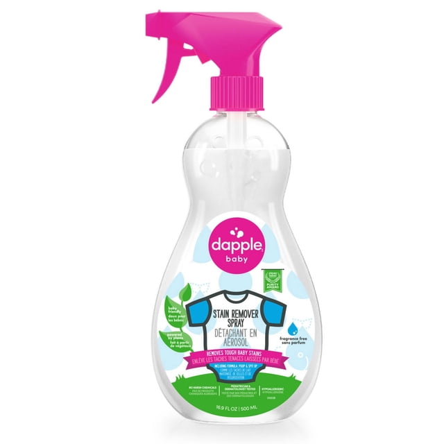 Dapple Baby Fragrance Free Stain Remover Spray, 500 g