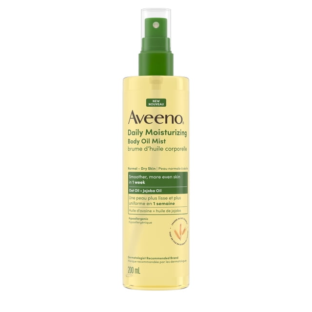 Aveeno Daily Moisturizing Oat & Jojoba Body Oil Mist, 200 g