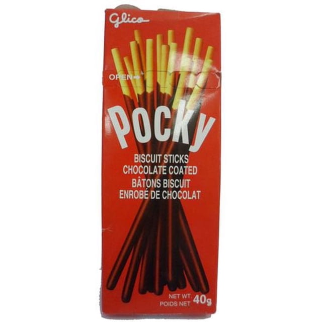 Glico Pocky Chocolate Coated Biscuit Sticks 40g