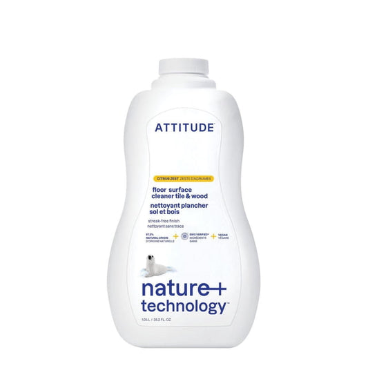 Attitude Citrus Tiles & Wood Floor Cleaner, 1000 g