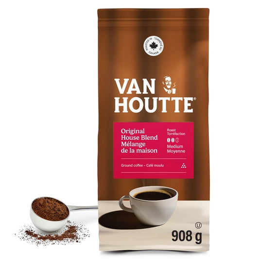 Van Houtte Original House Blend Ground Coffee 908g, 908 g