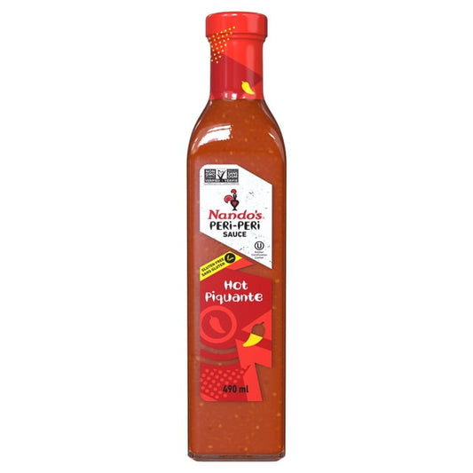 Nando's Hot Peri-Peri Hot Sauce, 490 g