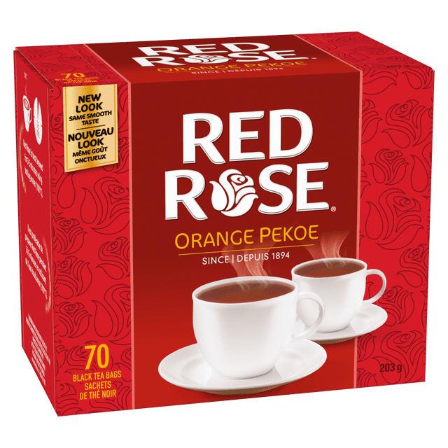 Red Rose Orange Pekoe Tea 70 Tea Bags 203g