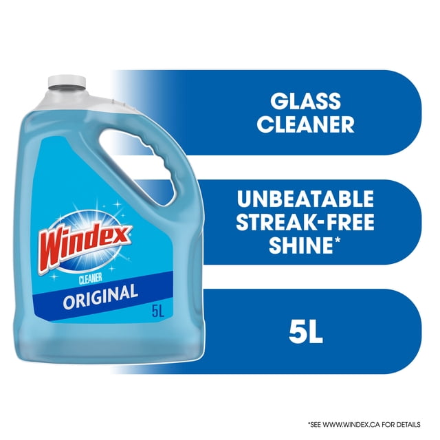 Windex Original Refill Club Size Glass Cleaner, 5000 g