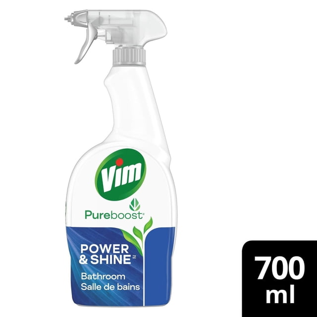 Vim Power & Shine Bathroom Cleaner Spray, 700 g
