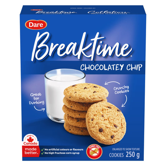 Dare Breaktime Chocolatey Chip Cookies 250g