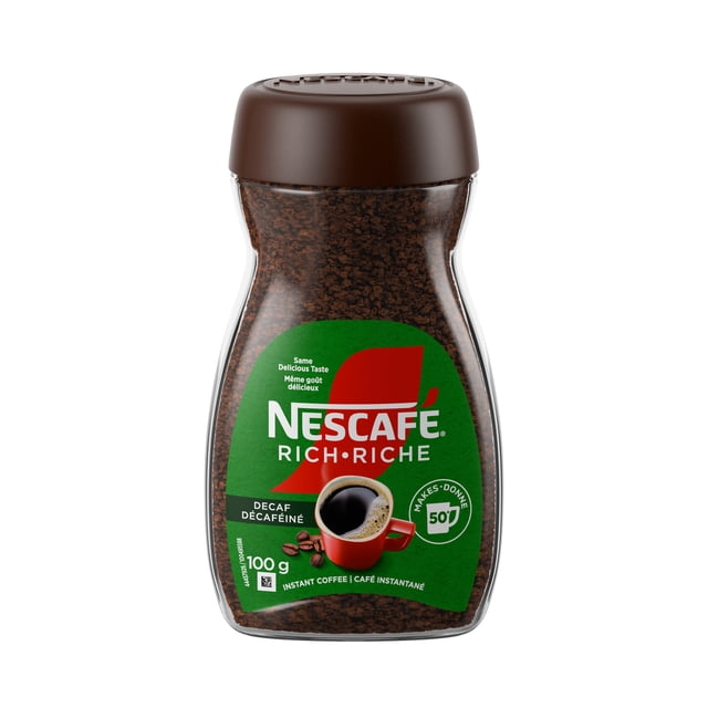 NESCAFE Rich Decaffeinated Instant Coffee, 100 g
