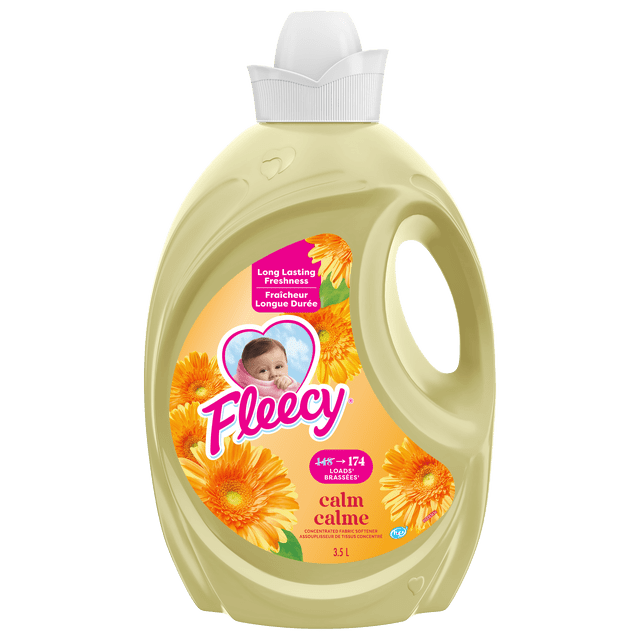 Fleecy Calm Vanilla and Honey Lotus Large Concentrated Fabric Softener, 3500 g