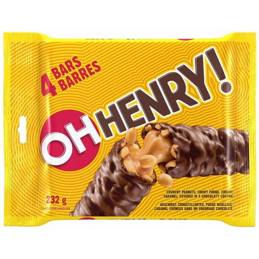 OH HENRY! Chocolatey Bars 232g