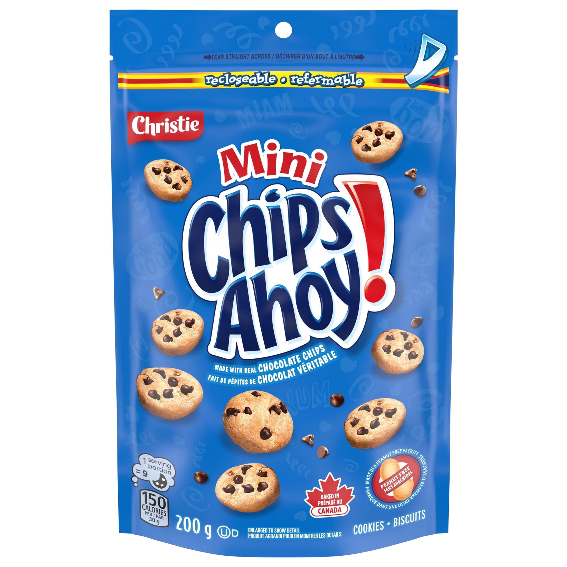 Chips Ahoy Mini Original Chocolate Chip Cookies 200g