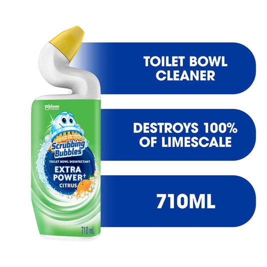 Scrubbing Bubbles Extra Power Rainshower Toilet Bowl Cleaner, 710 g