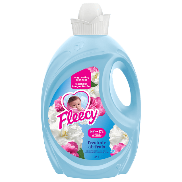 Fleecy Fresh Air Concentrated Large Fabric Softener, 3500 g