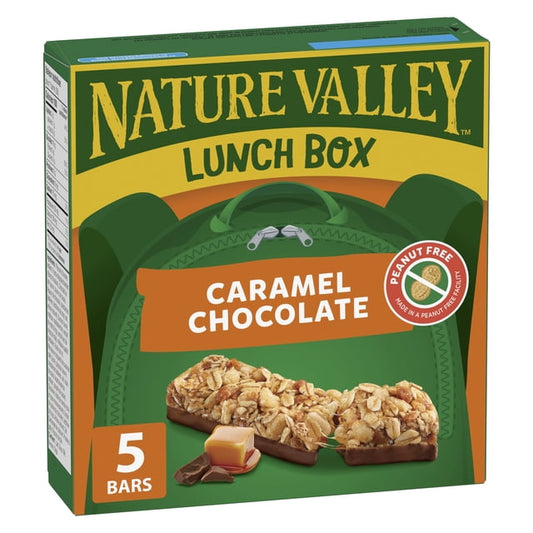 Nature Valley Lunchbox Caramel Chocolate Kids Snacks Granola Bars, 130 g, 5 Count