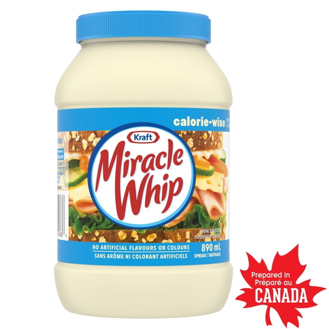 Miracle Whip Calorie Wise Spread, 888 g