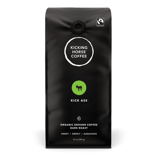 Kicking Horse Kick Ass Dark Roast Ground Coffee 284g, 284 g