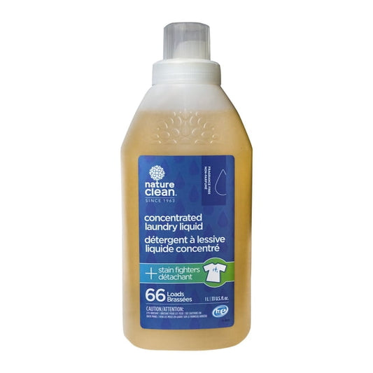 Nature Clean Concentrated Fragrance Free Laundry Liquid, 1000 g