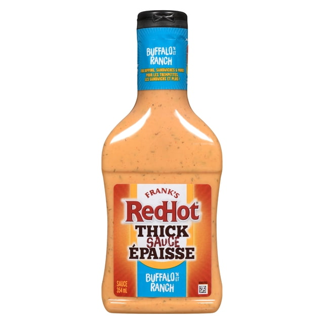 Frank's RedHot Buffalo 'N Ranch Thick Hot Sauce, 354 g