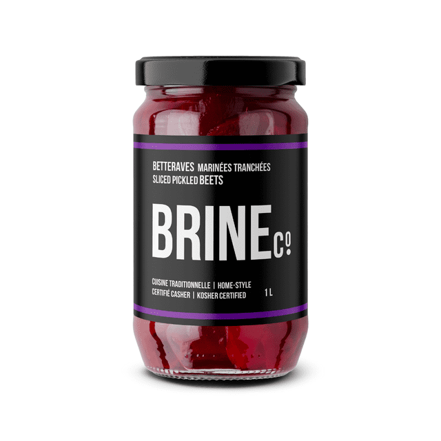 Brine Sliced Pickled Beets, 1000 g