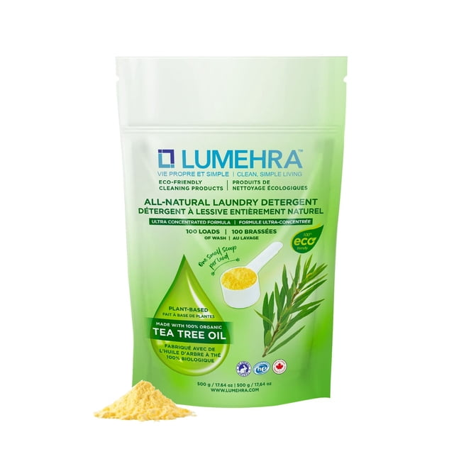 Lumehra Natural Tea Tree Value Size Laundry Detergent Powder, 500 g