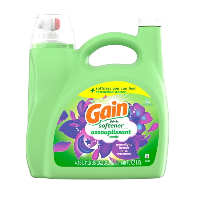 Gain Moonlight Breeze Liquid Fabric Softener, 4158 g