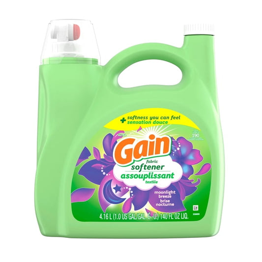 Gain Moonlight Breeze Liquid Fabric Softener, 4158 g