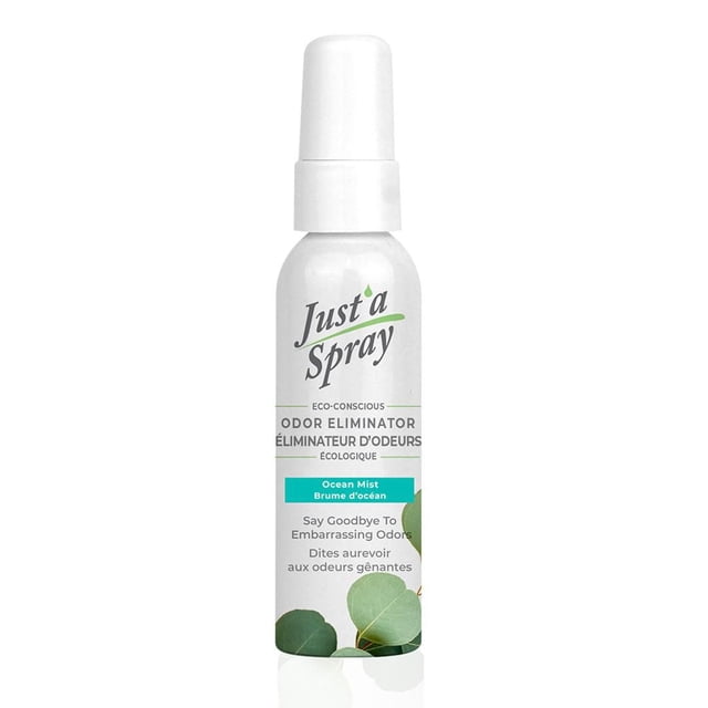Just'a Spray Ocean Mist Toilet Odor Eliminator Pre-Toilet Spray, 55 g