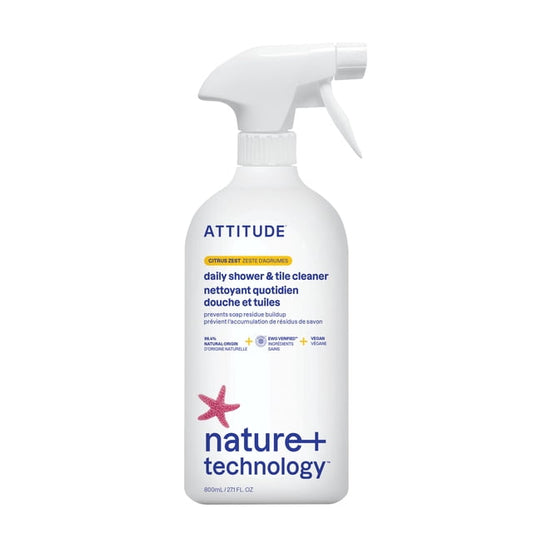 Attitude Citrus Daily Shower & Tile Cleaner, 800 g