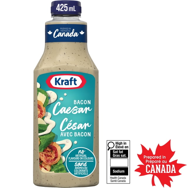 Kraft Bacon Caesar Salad Dressing, 425 g