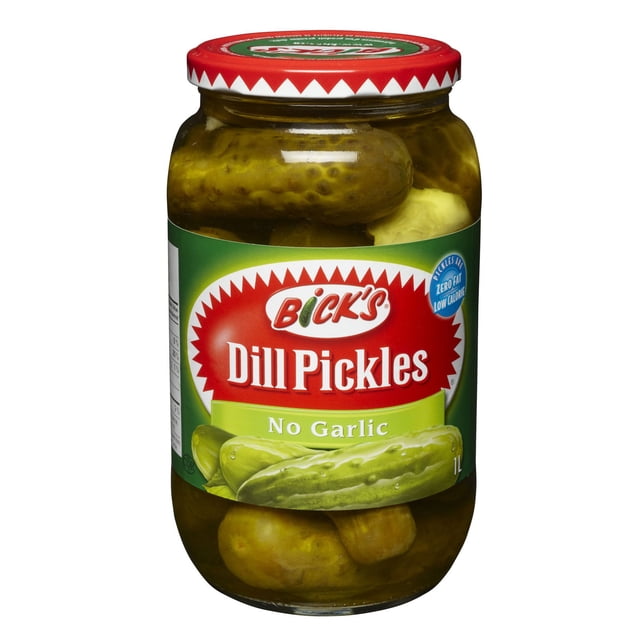 Bick's No Garlic Dill Pickles, 1000 g