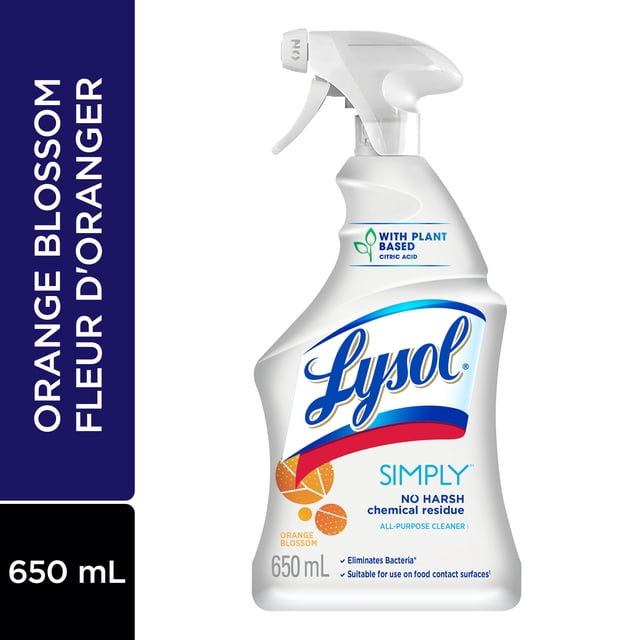 Lysol Simply Orange Blossom All Purpose Cleaner, 650 g