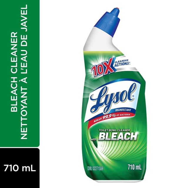 Lysol Bleach 10X Power Toilet Bowl Cleaner, 710 g