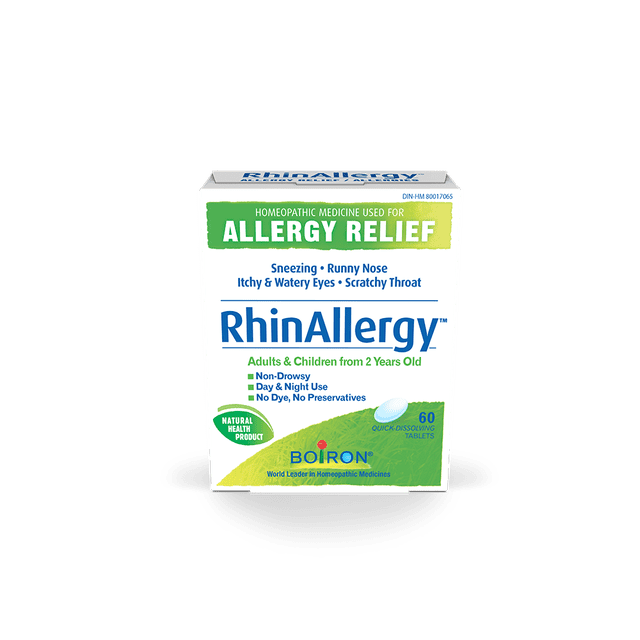 Boiron RhinAllergy 60ct Tablets, 55 g, 60 Count
