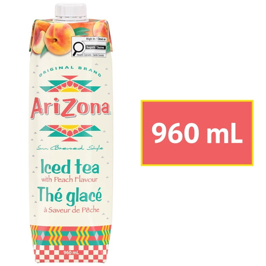 AriZona Iced Tea with Peach Flavour 960 mL