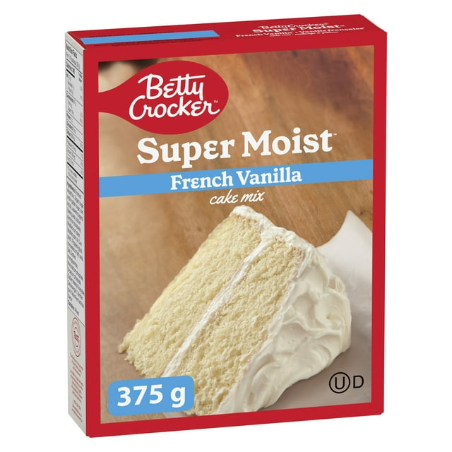 Betty Crocker Super Moist French Vanilla Cake Mix 375g