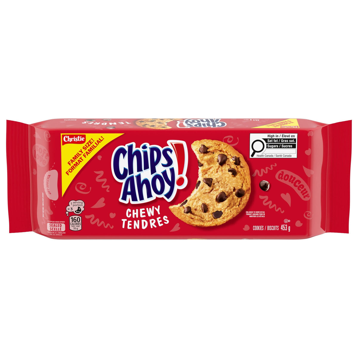 Chips Ahoy Chewy Chocolate Chip Cookies Family Size 453g