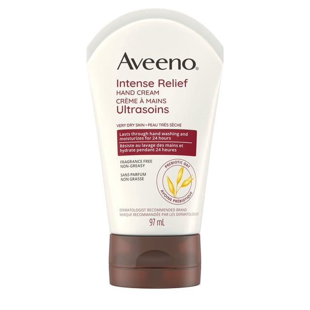 Aveeno Intense Relief Hand Cream, 97 g