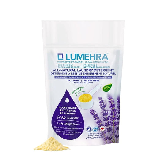 Lumehra Natural Lavender Value Size Laundry Detergent Powder, 500 g