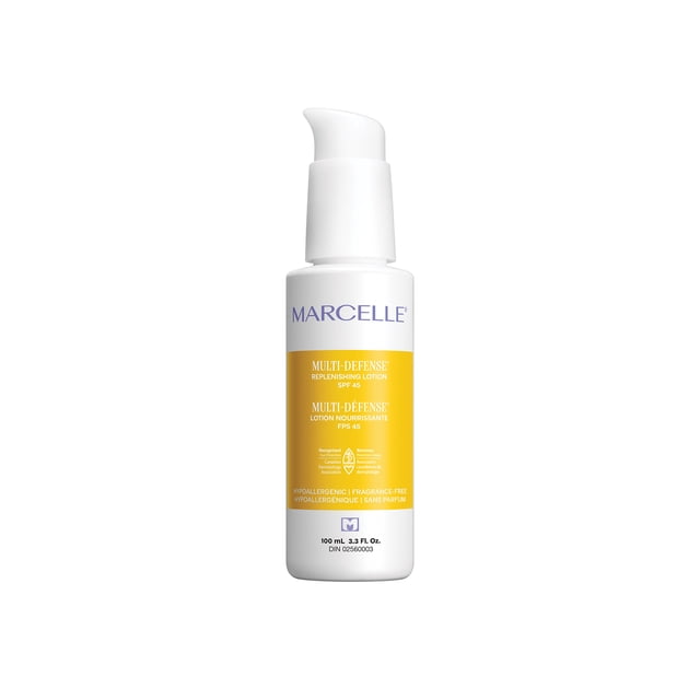 Marcelle Multi Defense Replenishing SPF 45 Lotion, 100 g