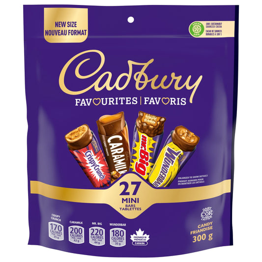 Cadbury Favourites 27 Assorted Mini Bars