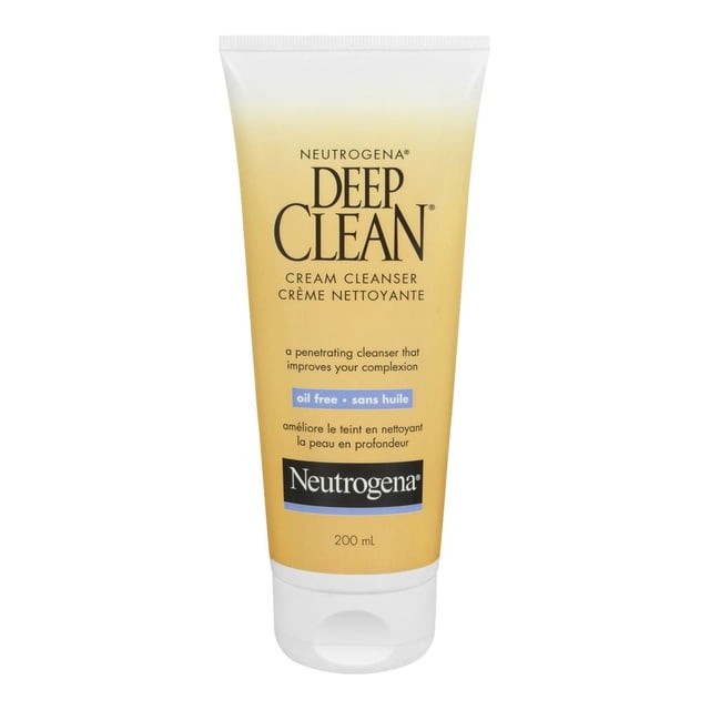 Neutrogena Deep Clean Cream Cleanser, 200 g