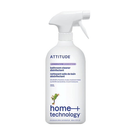 Attitude Bathroom Disinfectant 99.9% Cleaner, 800 g