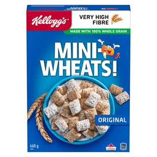 Kellogg's Mini-Wheats Original Frosted Cereal, 460 g