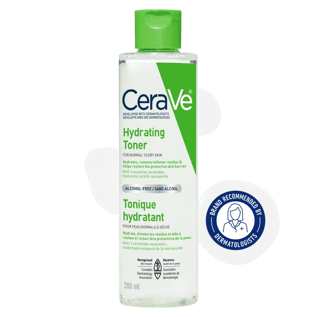 CeraVe Hydrating Alcohol-Free Toner, 200 g