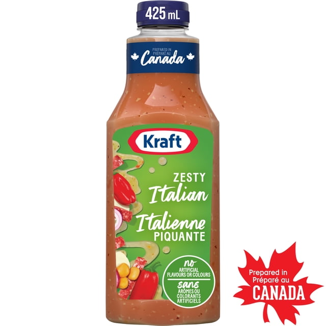 Kraft Zesty Italian Salad Dressing, 425 g