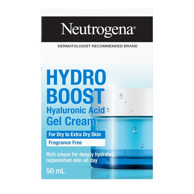 Neutrogena Hydro Boost Gel Cream Extra Dry Face Moisturizer, 50 g