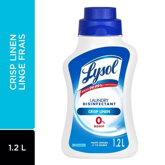 Lysol Crisp Linen Laundry Disinfectant, 1200 g