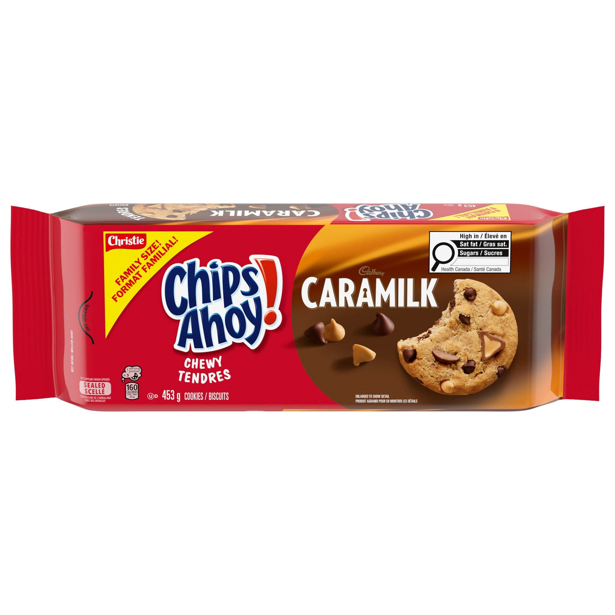 Chips Ahoy Chewy Caramilk Cookies - Family Size 453g