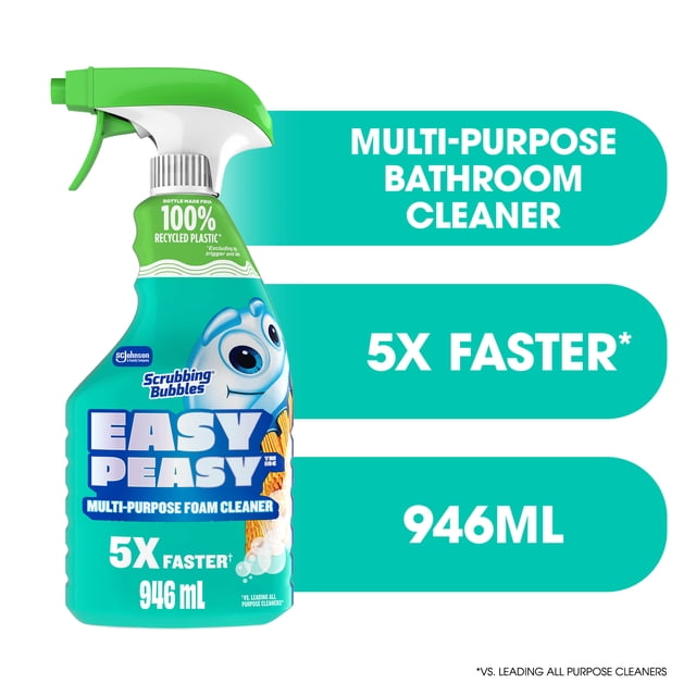 Scrubbing Bubbles Easy Peasy Multi Purpose Foam Cleaner, 946 g